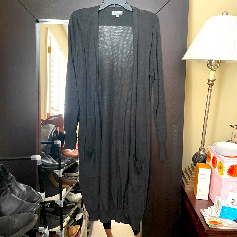 Long Gray Cardigan